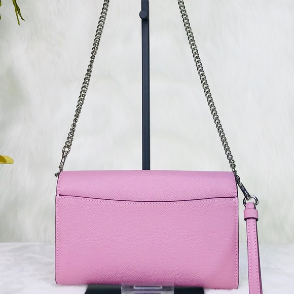 Coach Bow Turnlock Chain Crossbody Bag - Picture 4 of 8